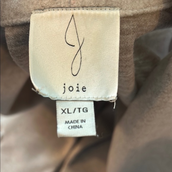 Joie Cream Sleeveless Open Front Vest - Picture 2 of 3